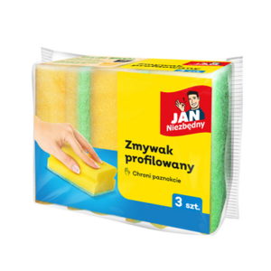 Jan Niezbędny Zmywak profilowany 3szt
